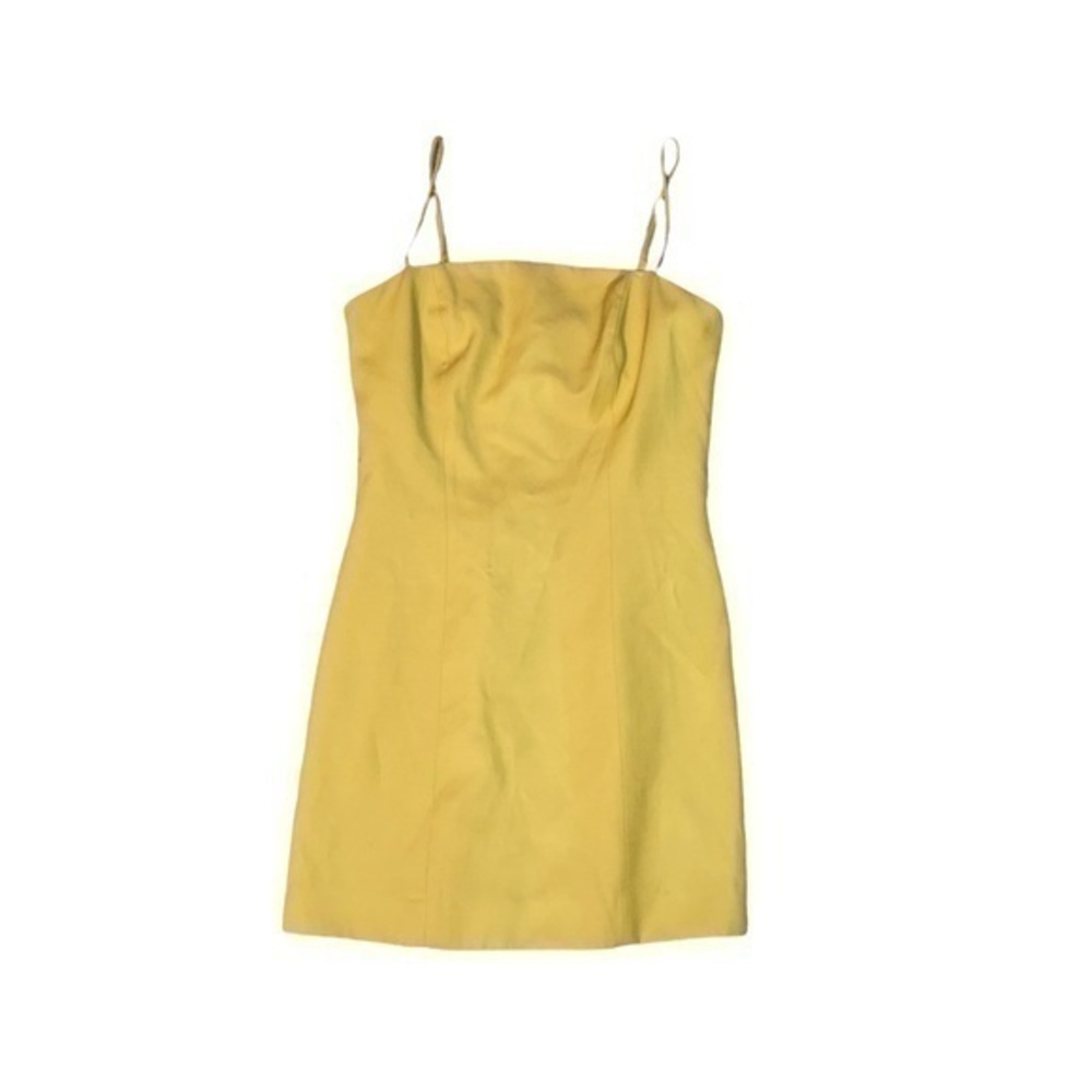 C/meo collective yellow dress